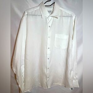 Luxury button down linen shirt by Peter Millar